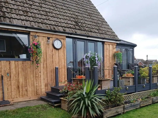 Garden Wall Wood Cladding Ideas