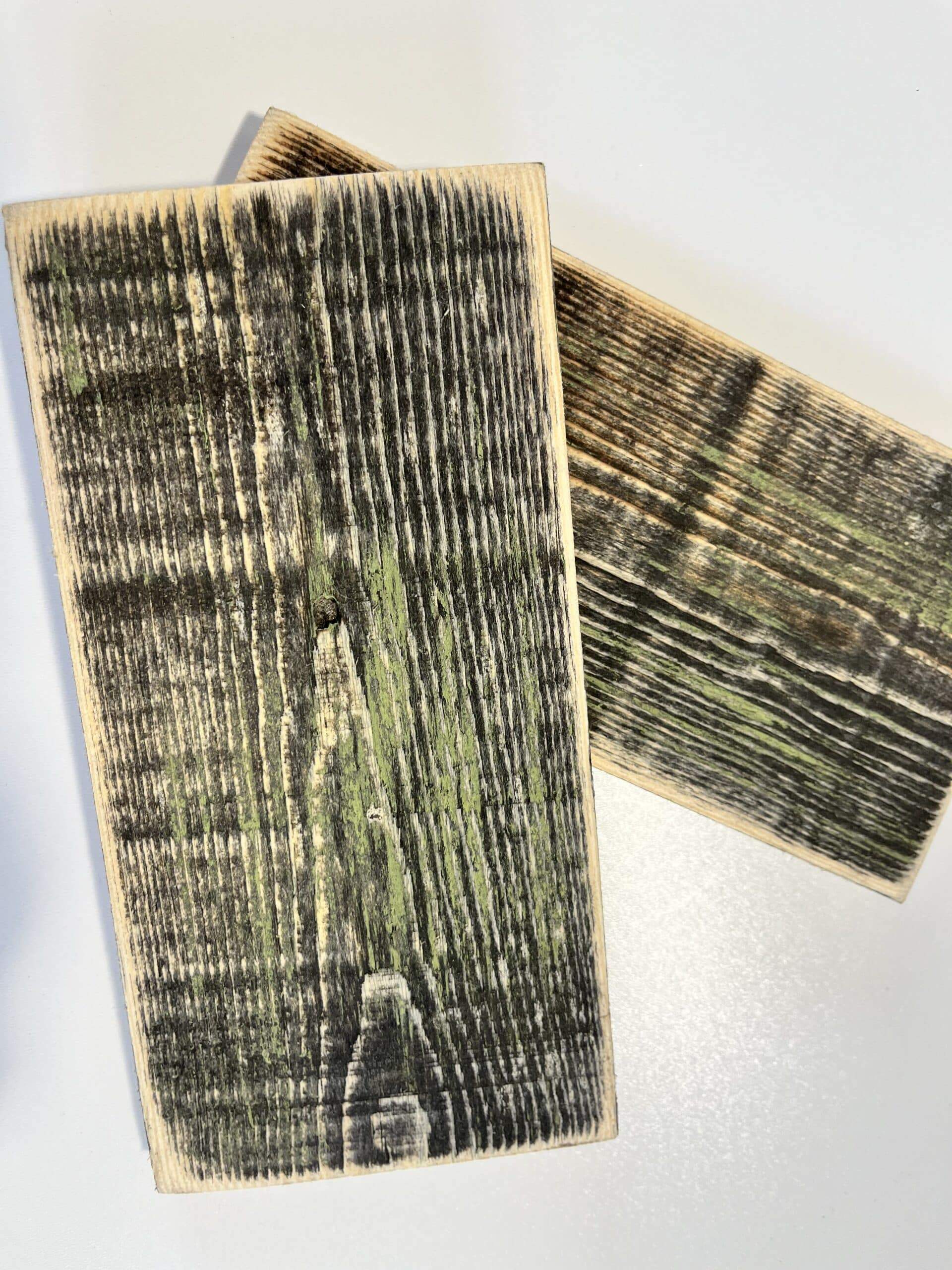 Reclaimed & Recycled Ebony & Olive Wash image 0