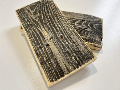 Reclaimed & Recycled Ebony & Gold Wash image 0