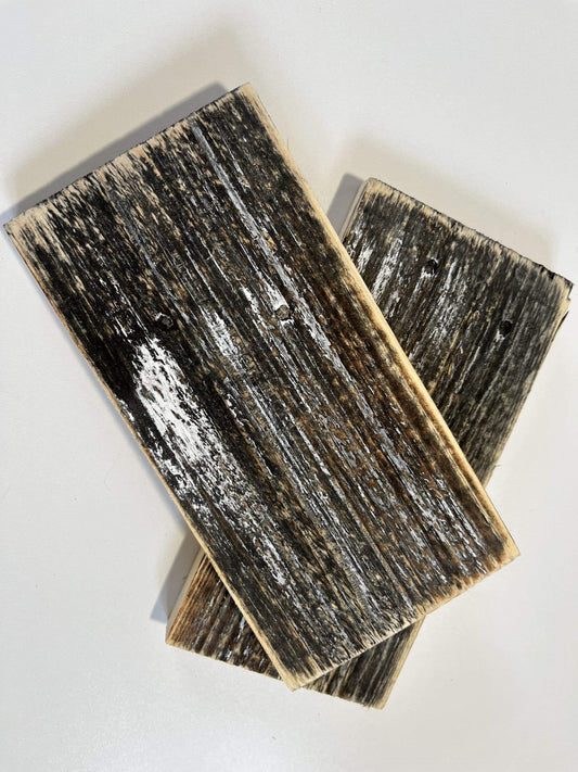 Reclaimed & Recycled Ebony & Ice White Wash image 0