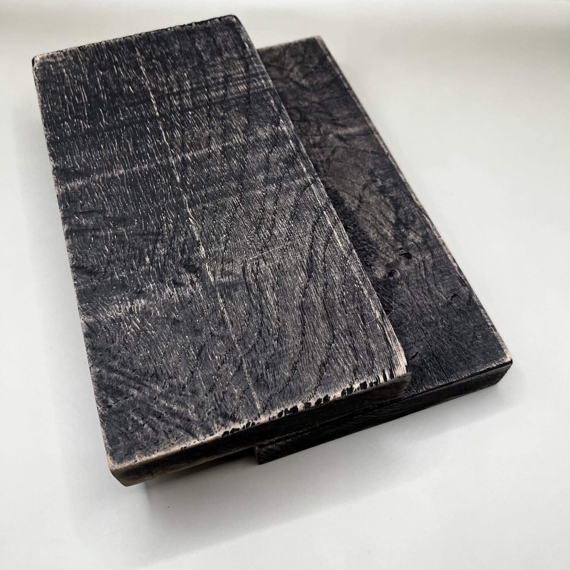 Intense Black Character Oak Cladding image 1