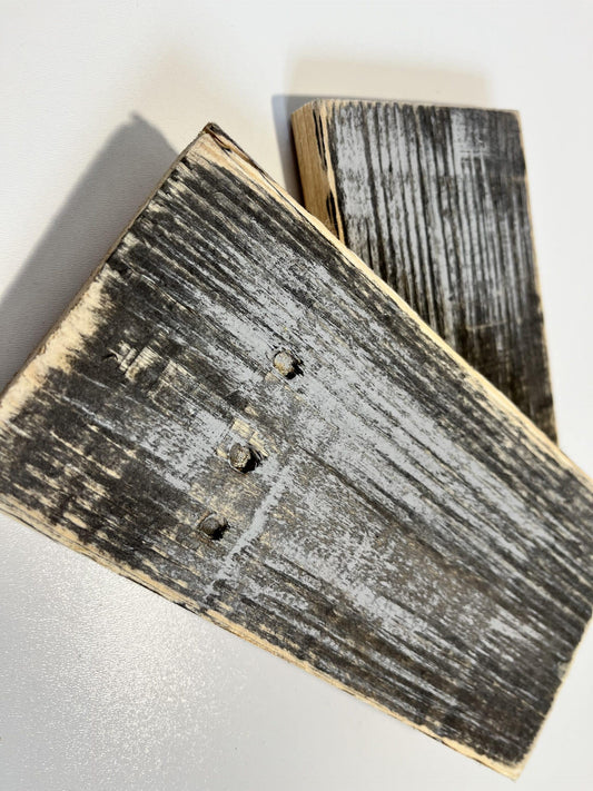 Reclaimed & Recycled Ebony & Mid Grey Wash image 0