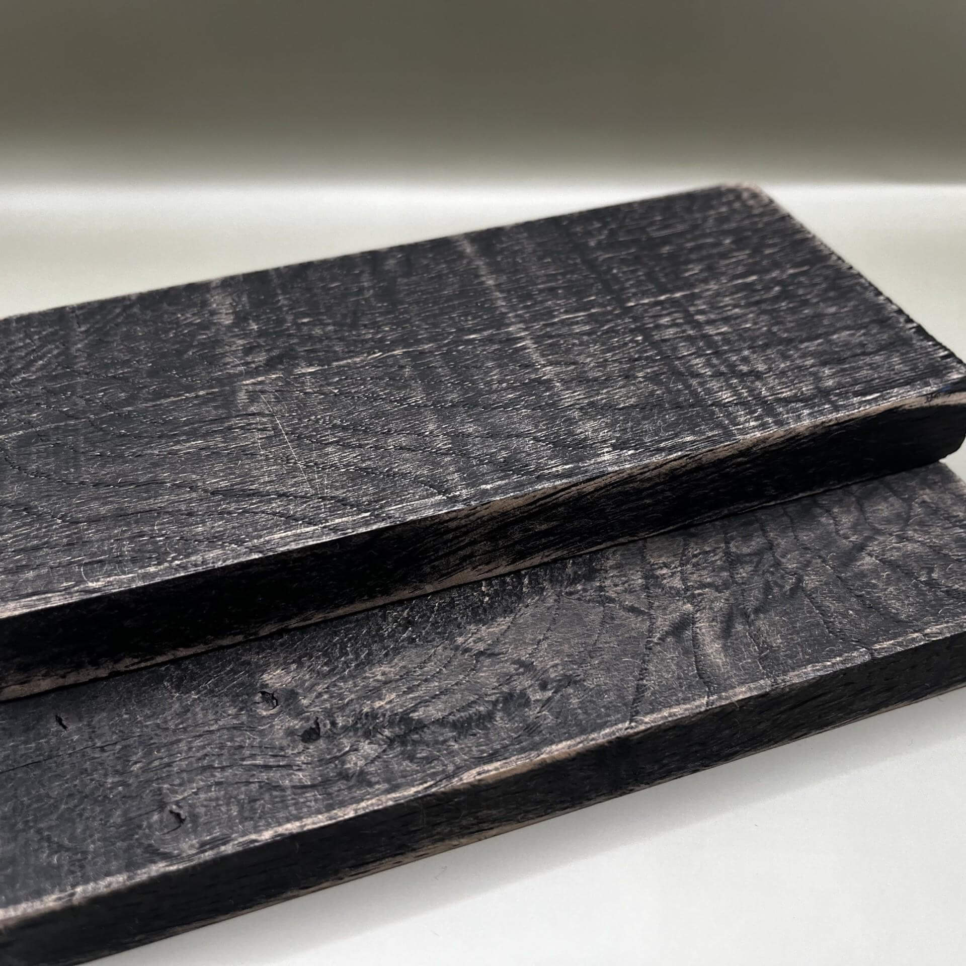 Intense Black Character Oak Cladding image 0