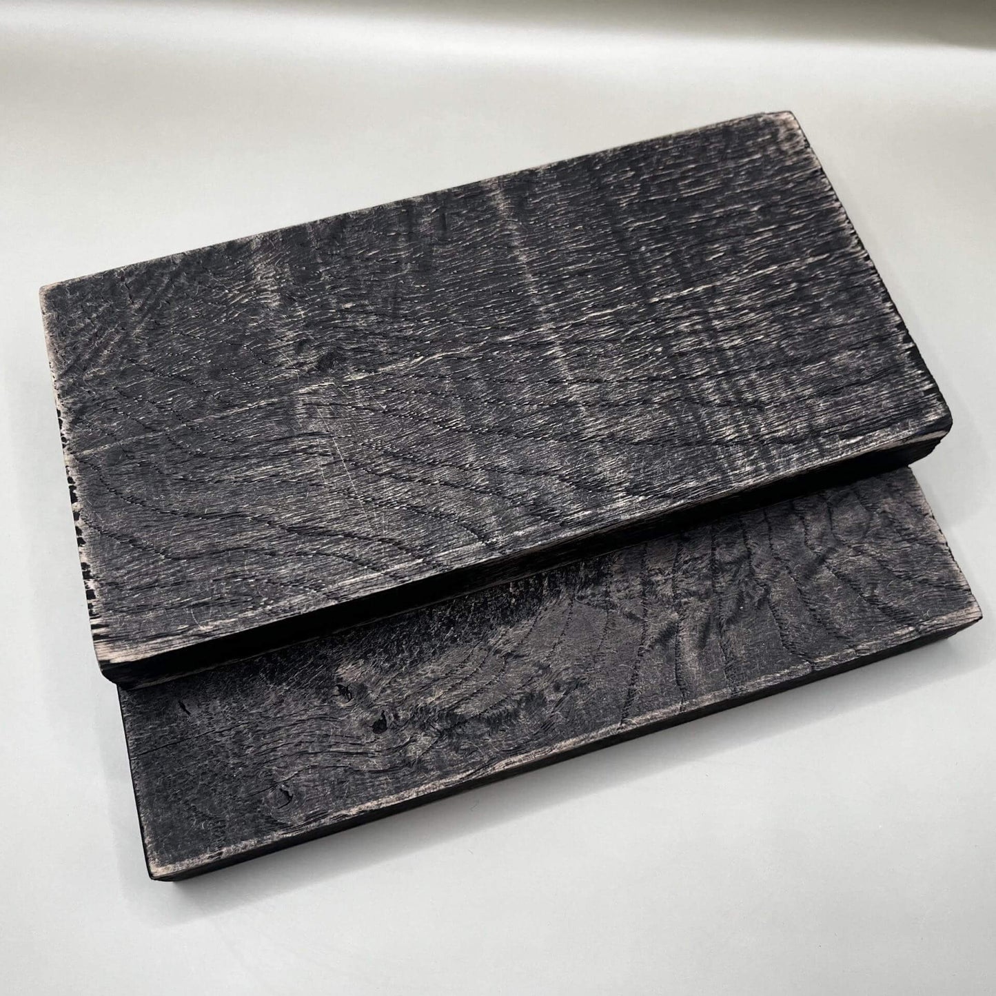 Intense Black Character Oak Cladding image 2