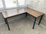 Rustic Home Office Oak Desk Made By Hand image 0
