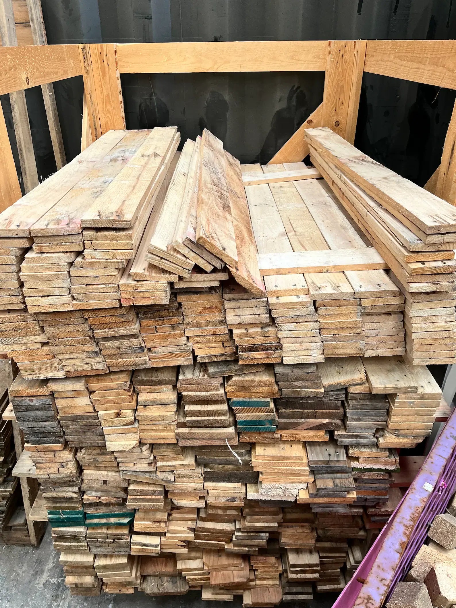 Reclaimed Pallet Wood - Timber Cladding image 22