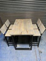 Driftwood Bar Table Set image 4
