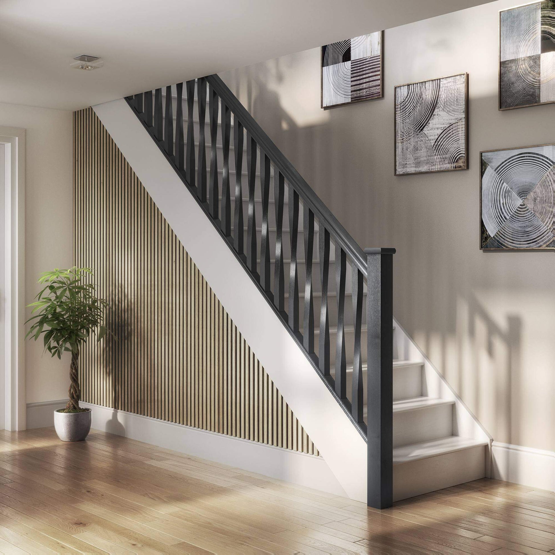 Acoustic Slat Wall Panels Light Oak image 1