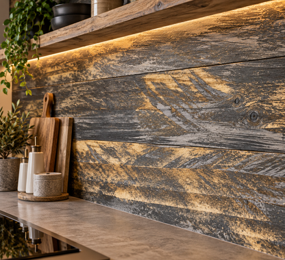 Reclaimed & Recycled Dark Wash Grey