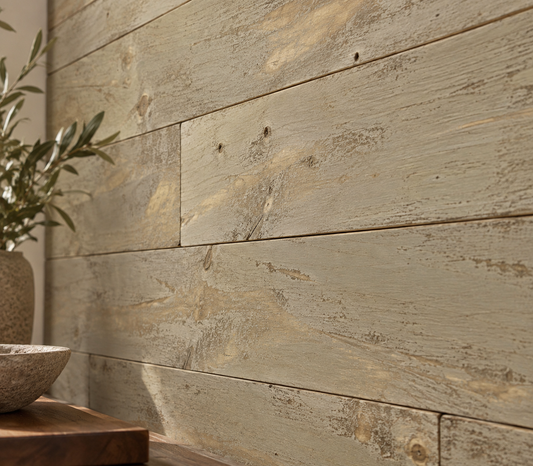Reclaimed & Recycled Barley Cladding Sample