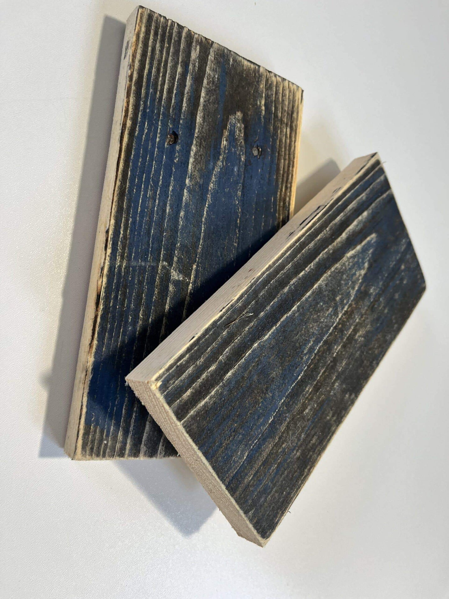 Reclaimed & Recycled Ebony & Royal Blue Wash image 1