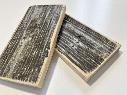Reclaimed & Recycled Ebony & Silver Wash image 1