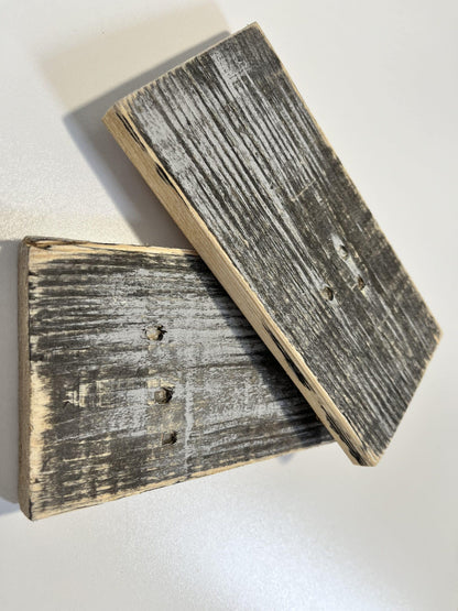 Reclaimed & Recycled Ebony & Mid Grey Wash image 1