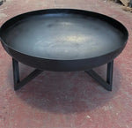 Fire Pit, Robust Steel Outdoor Log Burner Hand Made image 0