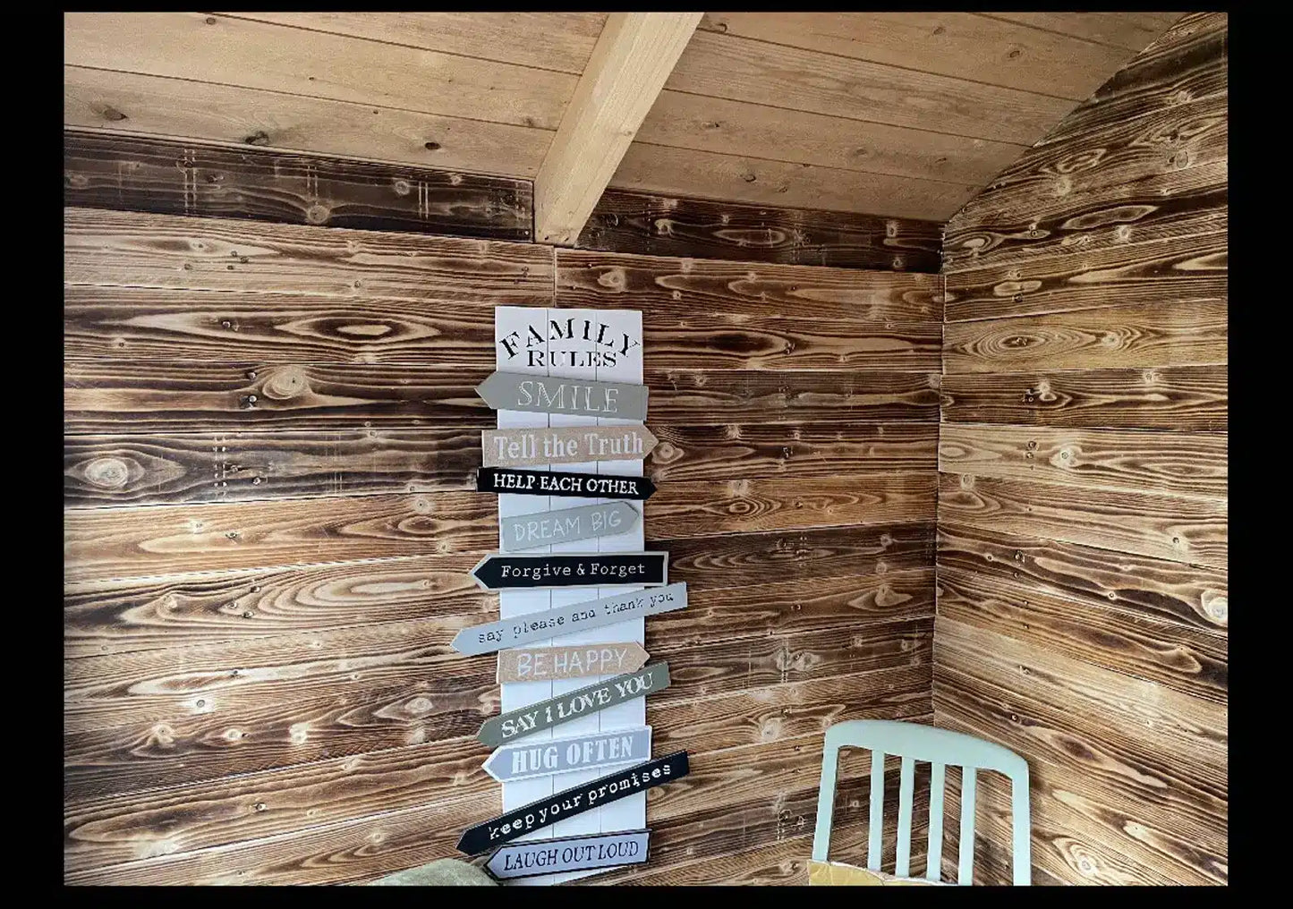 Reclaimed Scorched Pallet Wood image 10