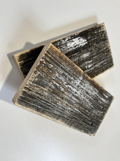 Reclaimed & Recycled Ebony & Ice White Wash image 2