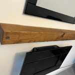 Mantel Beam With Rustic Finish | 10cm x 20cm image 0