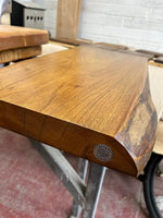 Large Live Edge Oak Wooden Chopping Board/Cutting Block image 3
