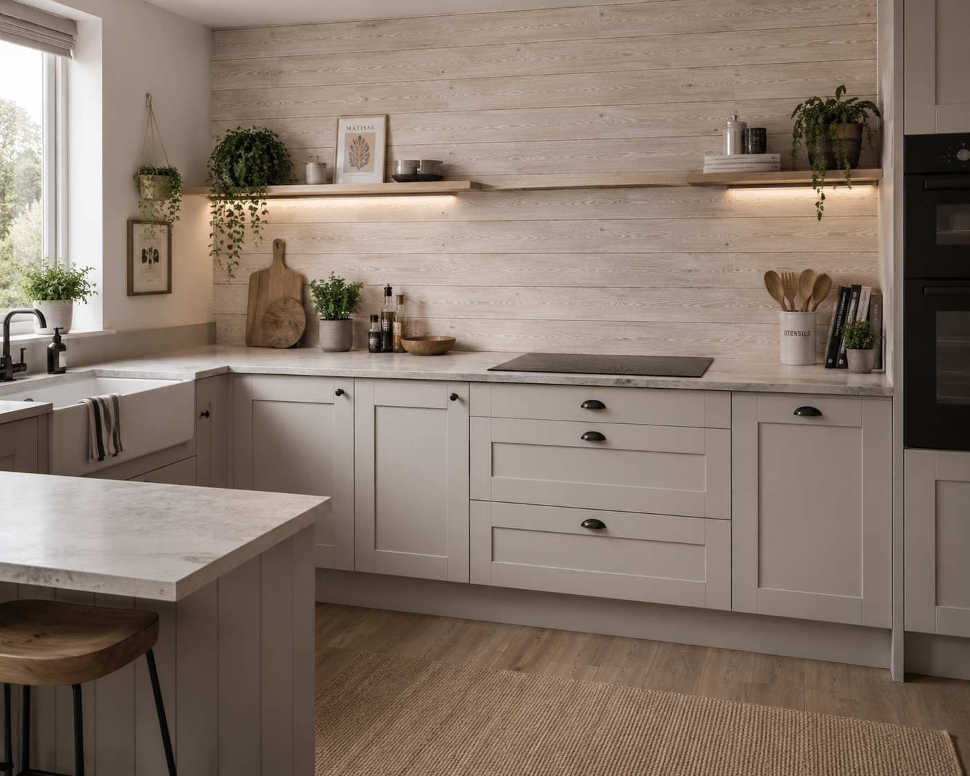 Snow White Character Oak Cladding