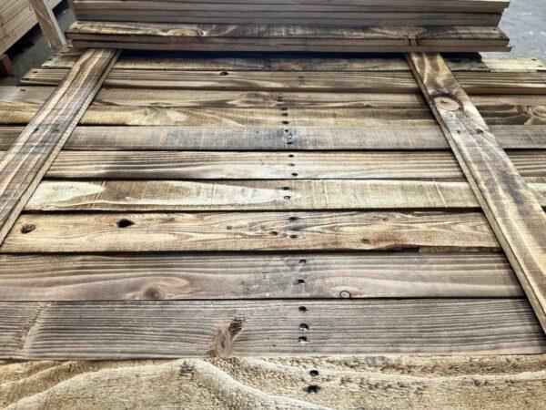 Reclaimed Scorched Pallet Wood 01