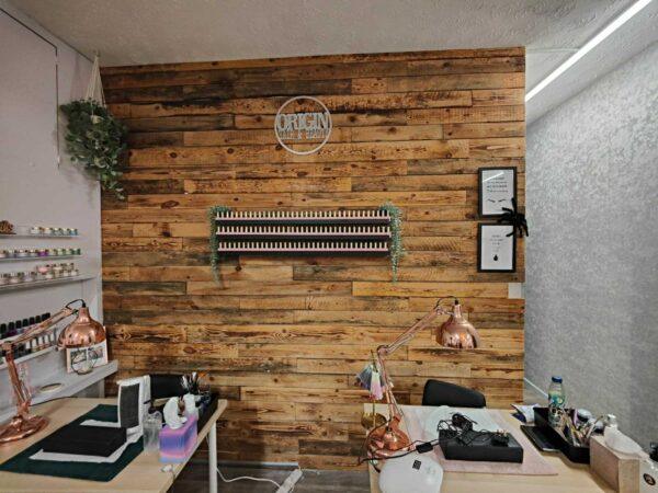 Reclaimed Scorched Pallet Wood - Image 18