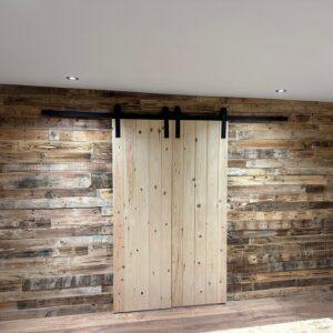 Reclaimed Scorched Pallet Wood
