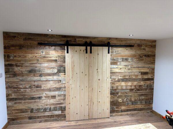 Reclaimed Scorched Pallet Wood