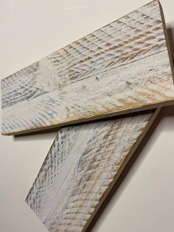 Reclaimed & Recycled Baby Blue Wash Sample