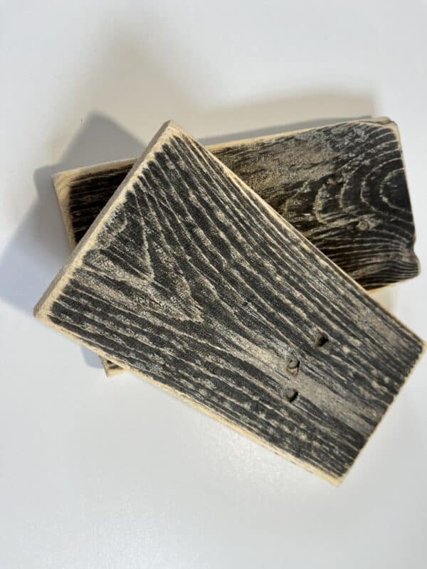Reclaimed & Recycled Ebony & Gold Wash Sample - Image 2