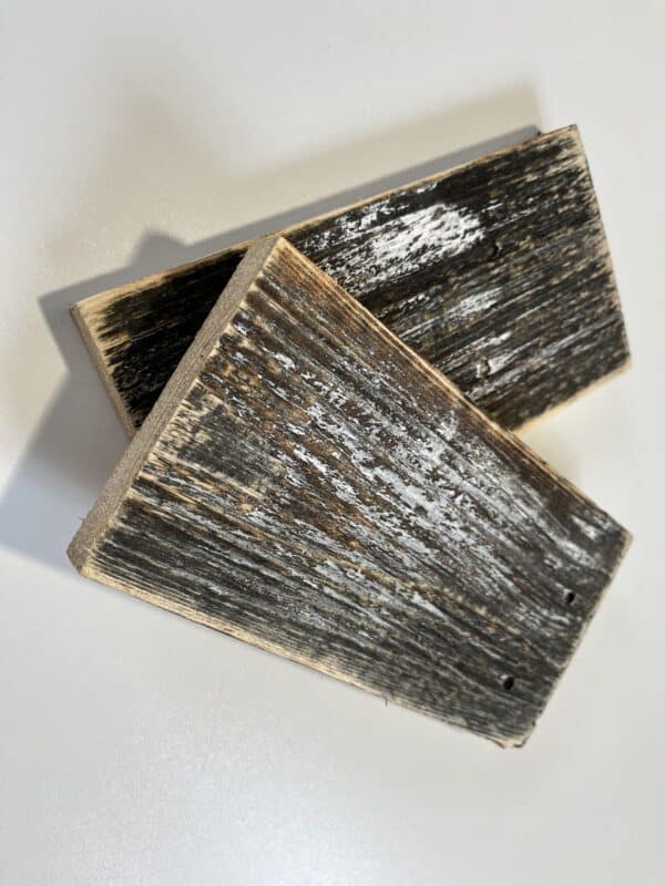 Reclaimed & Recycled Ebony & Ice White Wash - Image 3