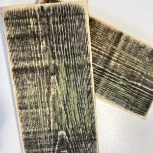 Reclaimed & Recycled Ebony & Olive Wash Sample