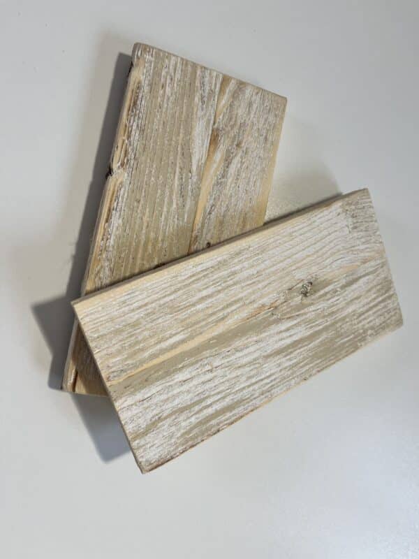 Reclaimed & Recycled White & Barley Wash Sample