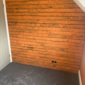 Orange Timber Cladding