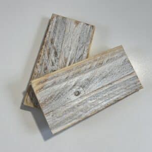 Reclaimed & Recycled Silver Wash Sample