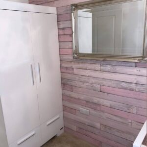 Pink Timber Cladding