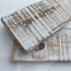 Reclaimed & Recycled White Wash Sample
