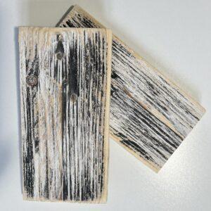 Reclaimed & Recycled Wash Ebony Sample