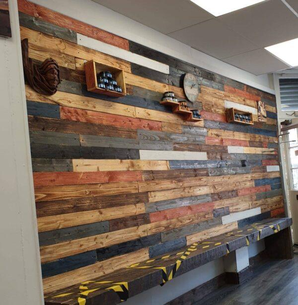 Reclaimed & Recycled White Wash Sample - Image 37