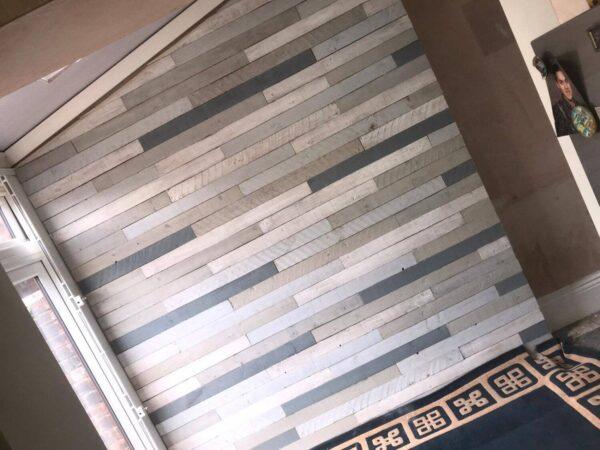 Reclaimed & Recycled White Wash Sample - Image 5