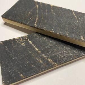 Premium Black Gold Shimmer Sample