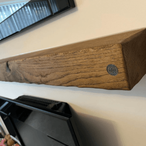 Mantel Beam With Rustic Finish | 10cm x 10cm