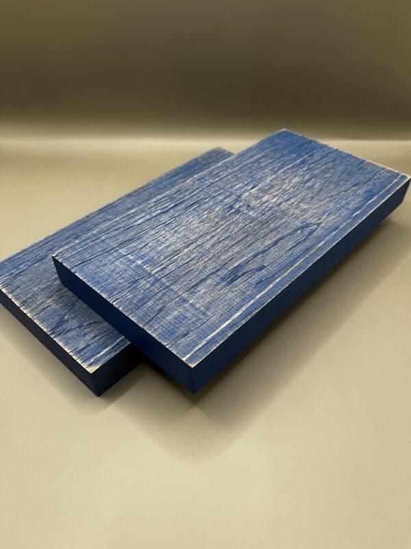 Ice Blue Character Oak Cladding - Image 3