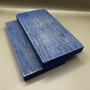 Ice Blue Character Oak Cladding