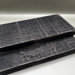 Intense Black Character Oak Cladding