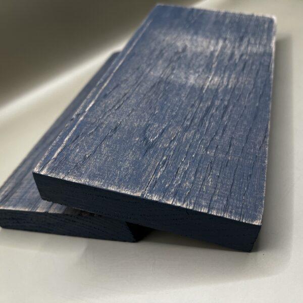 Navy Blue Character Oak Cladding - Image 2
